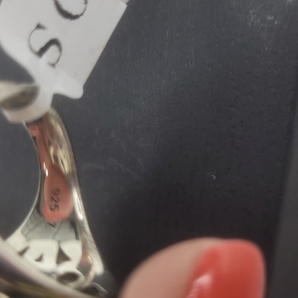 NWOT LAGOS HEAVY BAND Caviar faceted charoite doublet Maya purple silver RING 7 - Picture 6 of 13